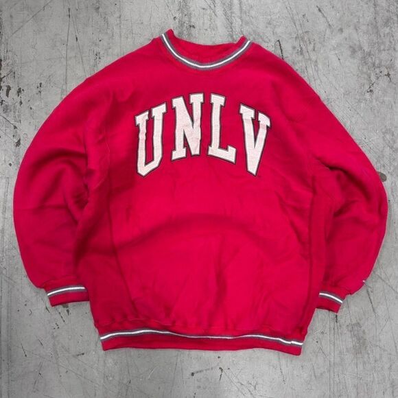 Vintage unlv Crewneck sweatshirt size xl university of Nevada Las Vegas - Picture 1 of 5